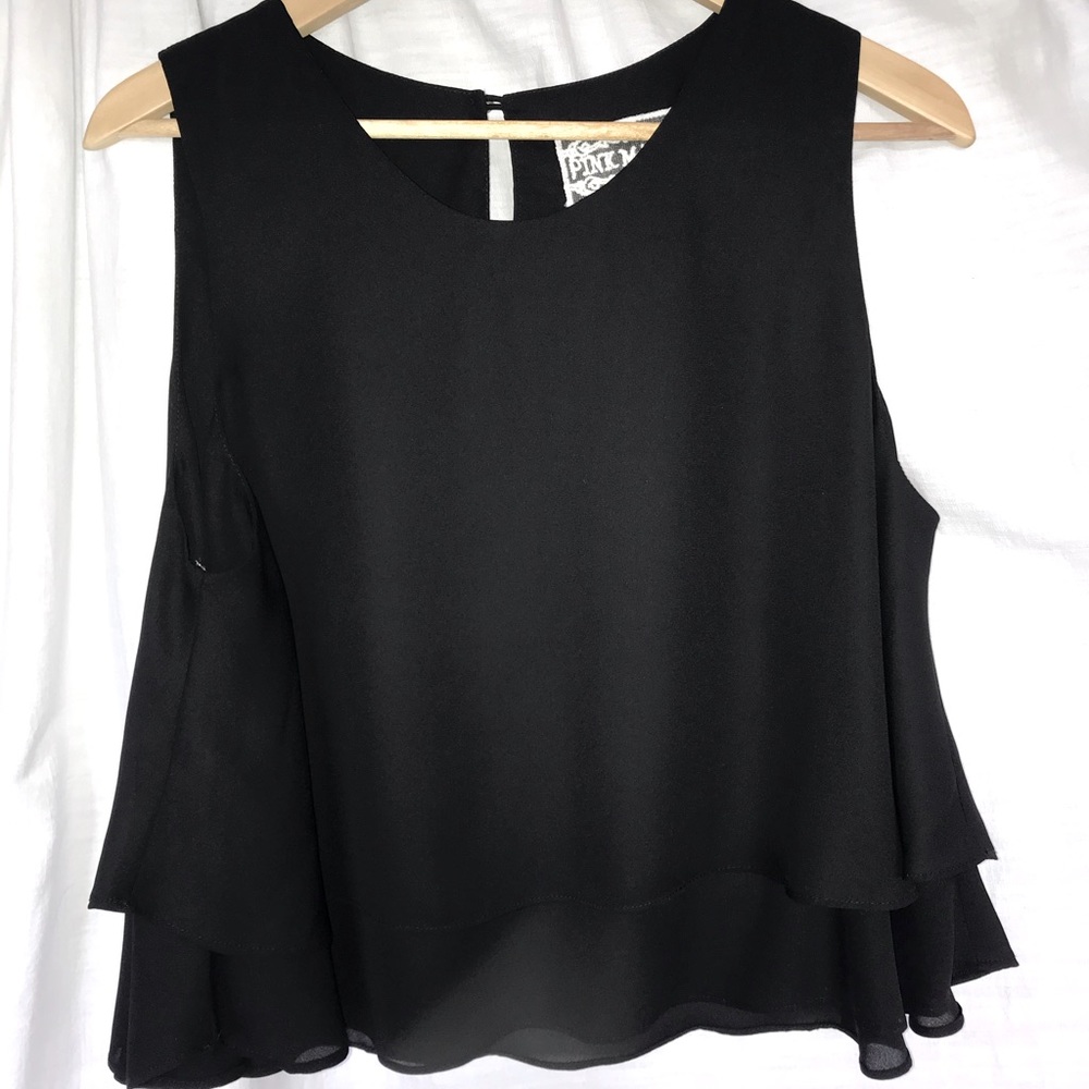 Pink Martini flowy tank
